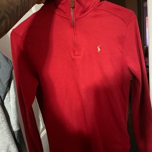 Woman’s large polo sweater